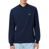 Lacoste - T-shirt - Blauw - Lange Mouwen - Katoen