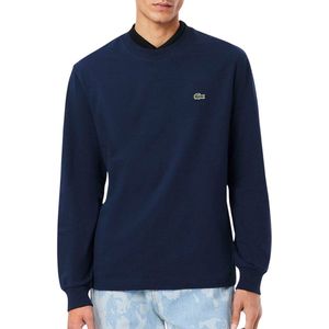 Lacoste - T-shirt - Blauw - Lange Mouwen - Katoen