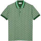 Lacoste - Jacquard Poloshirt - Heren - Korte Mouwen