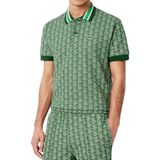 Lacoste - Jacquard Poloshirt - Heren - Korte Mouwen