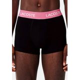 Lacoste - 5H1292 - Boxershorts - Black Ledge/Reseda/Pastil - Set van 5