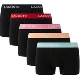 Lacoste - 5H1292 - Boxershorts - Black Ledge/Reseda/Pastil - Set van 5