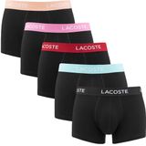 Lacoste - 5H1292 - Boxershorts - Black Ledge/Reseda/Pastil - Set van 5