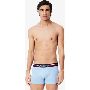 Lacoste - 3-pack - Boxershorts - Blauw - 95% Katoen, 5% Elastaan