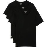 Lacoste - TH9007 - T-shirt - Zwart - Driedelige Set - Slim Fit