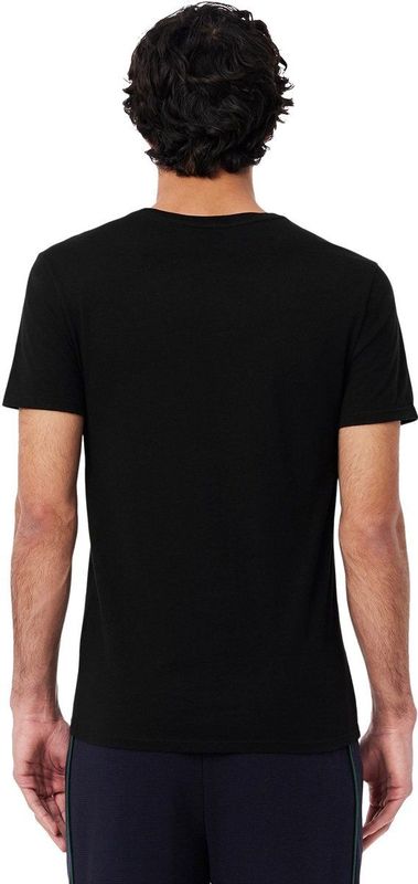 Lacoste - TH9007 - T-shirt - Zwart - Driedelige Set - Slim Fit