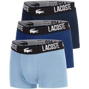 Lacoste - Boxershorts - Blauw - 3-pack - Heren