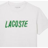 Lacoste - 1HT1 T-Shirt - Heren - Wit - Katoen