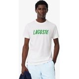 Lacoste - 1HT1 T-Shirt - Heren - Wit - Katoen