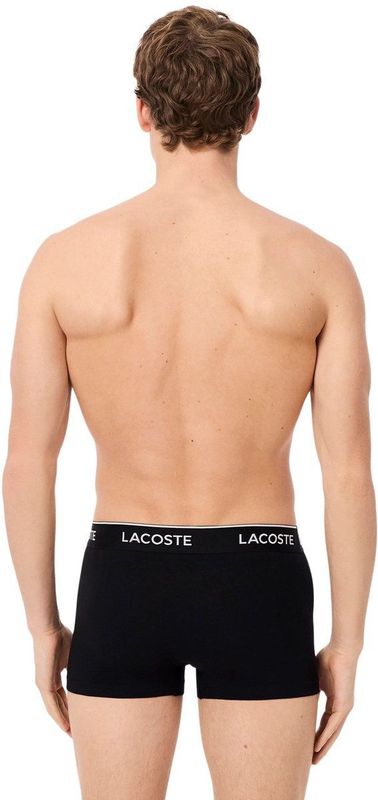 LACOSTE - Boxershorts - Zwart - Katoen - Set van 3