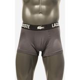 LACOSTE - Boxershorts - Blauw en Grijs - Katoen - Set van 3