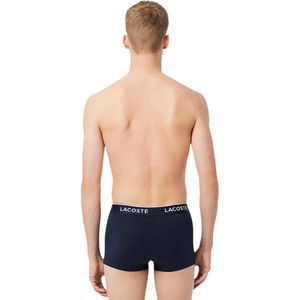 LACOSTE - Boxershorts - Set van 3 - Marineblauw - Katoen
