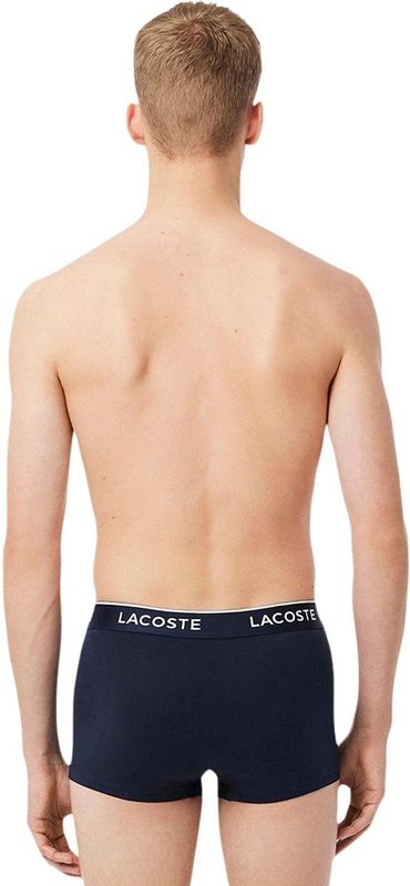 LACOSTE - Boxershorts - Blauw - Katoen - Set van 3