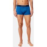 LACOSTE - Set van 3 Boxershorts - Blauw Grijs Lichtblauw - Katoen