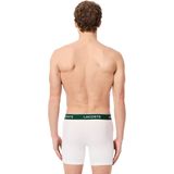 LACOSTE - Boxershorts - Zwart - Grijs - Wit - Stretch Katoen - Set van 3