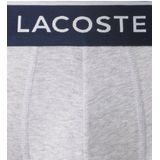 LACOSTE - Boxershorts - Mêleegrijs - Katoen - Set van 3