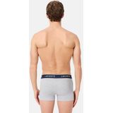 LACOSTE - Boxershorts - Mêleegrijs - Katoen - Set van 3