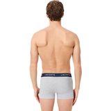 LACOSTE - Boxershorts - Mêleegrijs - Katoen - Set van 3