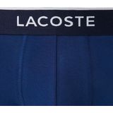 LACOSTE - Boxershorts - Blauw - Katoen - Set van 3
