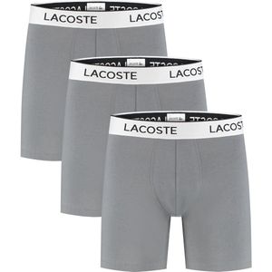 Lacoste - Brief Boxershorts - Grijs - 3-pack