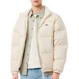 Lacoste, Heren, Jassen, Wit, Maat: S Polyamide,
