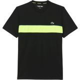 Lacoste - Big Croc Logo - T-shirt - Zwart