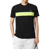 Lacoste - Big Croc Logo - T-shirt - Zwart