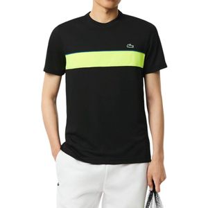 Lacoste - Big Croc Logo - T-shirt - Zwart