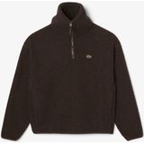 Lacoste, Heren, Jassen, Bruin, Maat: XS Fleece,