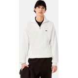 Lacoste - Logo Sweatshirt - Wit - Katoen