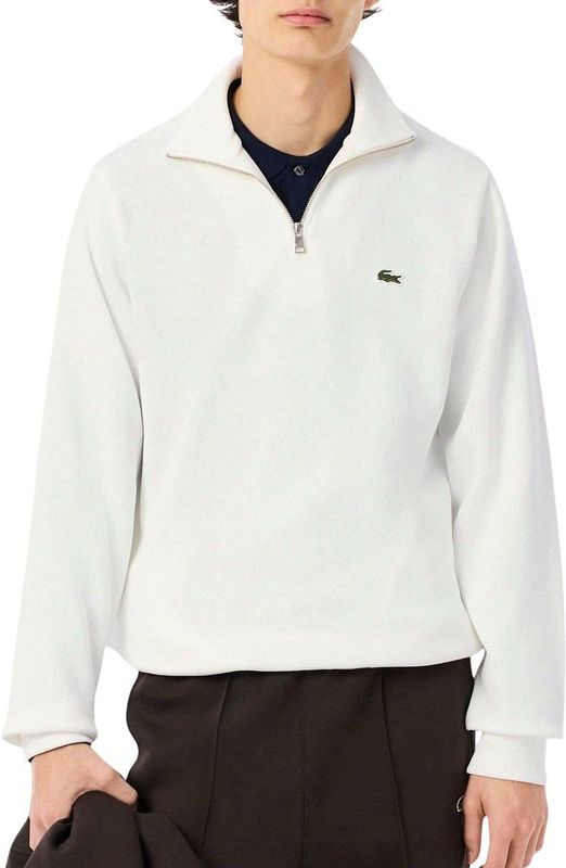 Lacoste - Logo Sweatshirt - Wit - Katoen