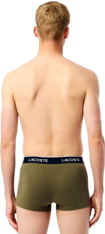 LACOSTE - Boxershorts - Blauw - Violet - Groen - Stretch Katoen - Set van 3
