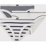 Petit Bateau - Set van 3 - Onderbroekjes - Wit - 100% Biologisch Katoen
