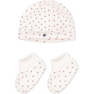 Petit Bateau Unisex Baby A09GS muts + pantoffels, variant 1, 6 Mois, variant 1, 6 maanden