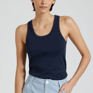 PETIT BATEAU - Tanktop - Blauw - Katoen