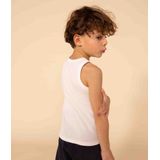PETIT BATEAU - Set van 2 Singlets - Wit - Katoen
