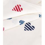 Petit Bateau - Set van 3 Gekruiste Rompers - Unisex - 1x1 Rib - Katoen