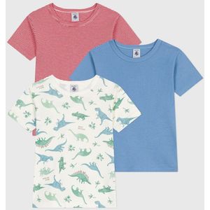 Petit Bateau T-shirts met korte mouwen (3 stuks) voor jongens, Variant 1:, 10 Jaar