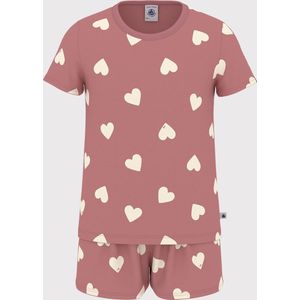 Petit Bateau - A0d1h - Pyjama - Roze/Wit - Katoen