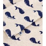 Petit Bateau - Katoenen Pyjama - Walvisprint - Jongens