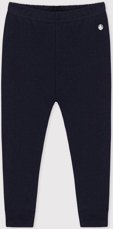 PETIT BATEAU - Legging - Marineblauw - Effen Katoen