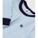 Petit Bateau - Katoenen Kinderpyjama - Rood - Met Tinneroy-Streepje