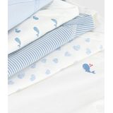 PETIT BATEAU - Rompertjes - Multicolor - Katoen - Set van 5