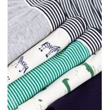 Petit Bateau Setje met katoenen boxershorts met dierenprint voor kinderen