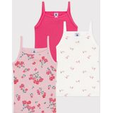 Petit Bateau - Setje - Meisjeshemdjes - Met Bandjes - Bloemenprint