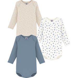 Petit Bateau Setje - Rompertjes - Unisex - Katoen - Hartjesprint
