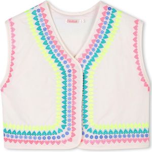 Billieblush Vest - Ivory m. Neon - Billieblush - 8 jaar (128) - Vest