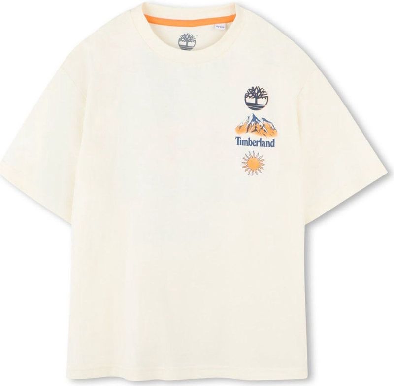 T-shirt - Katoen - Korte Mouwen - Losse Pasvorm - Bedrukte Illustratie