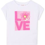 Shirt - Jersey - Ronde Hals - Tekst Print - Kwartmouw - Normale Pasvorm