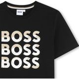 Boss - J52038 - T-shirt - Blauw - Katoen